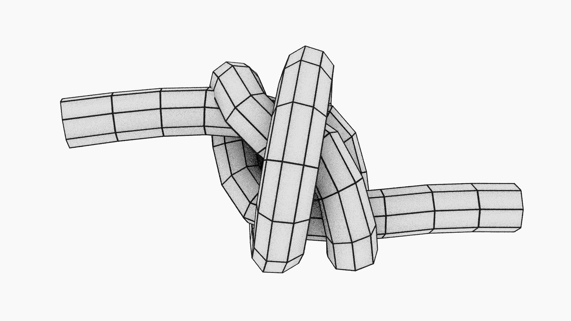 one cord knot