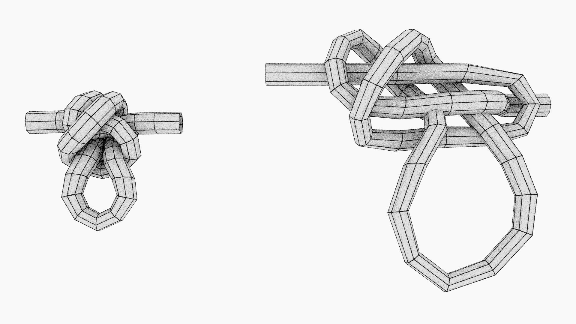 Algonquin bowline knot