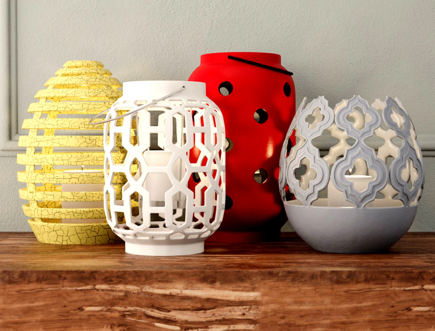 Ceramic Lanterns