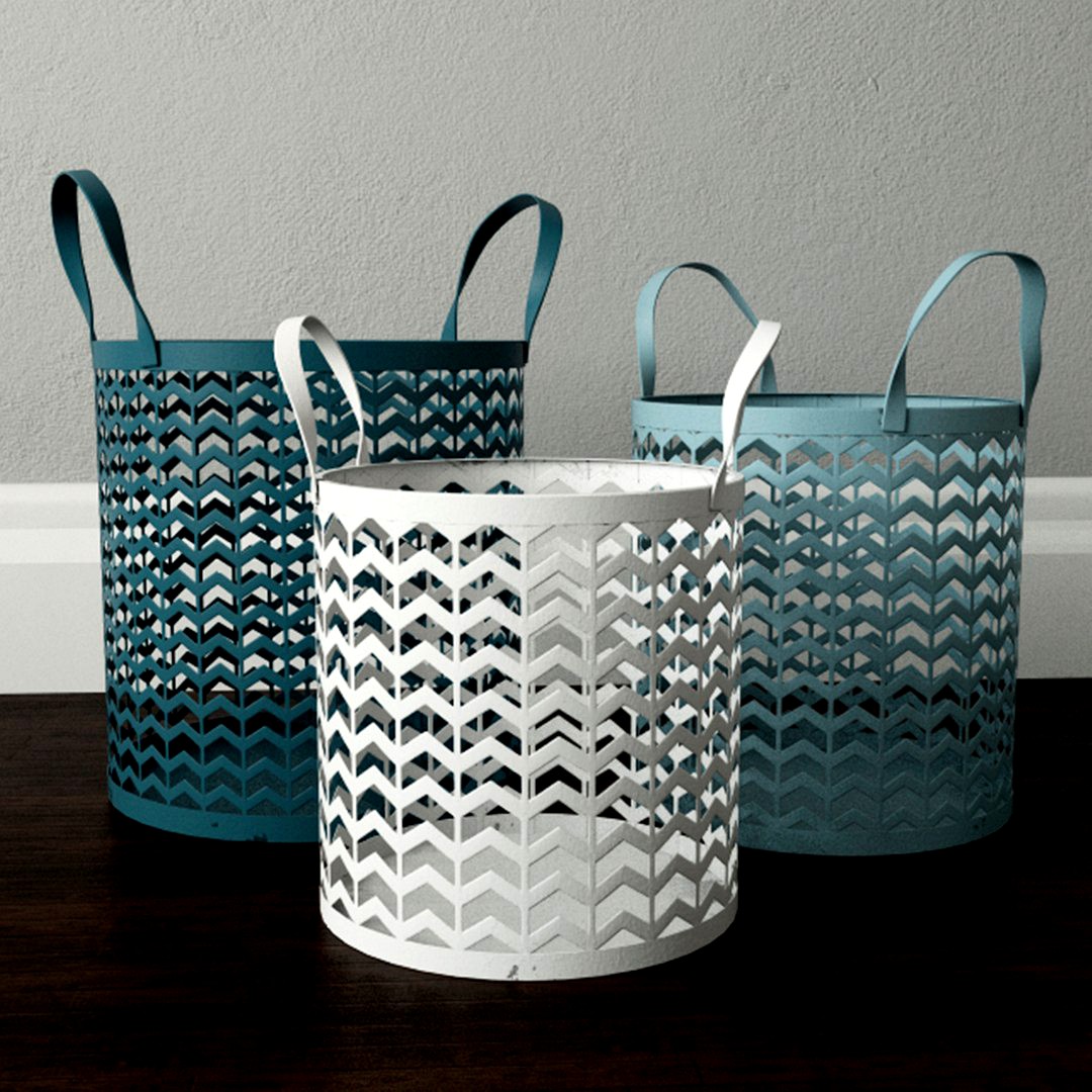 Zigzag Basket Set