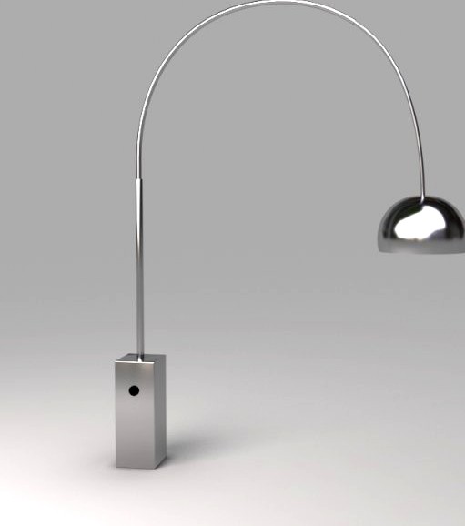 Floor Lamp 3D Model