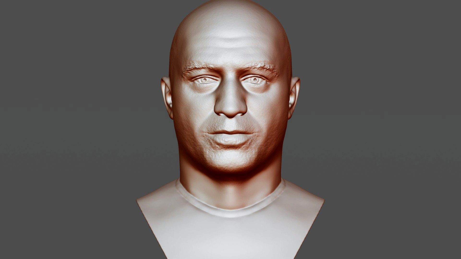 Joe Rogan bust for 3D printing