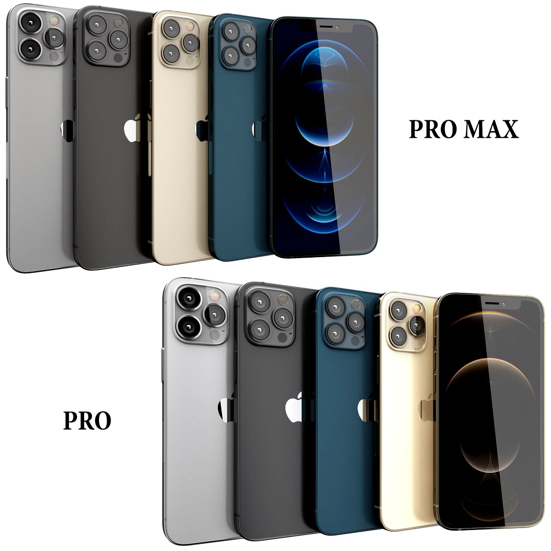 Iphone 12 Pro and Pro Max all color