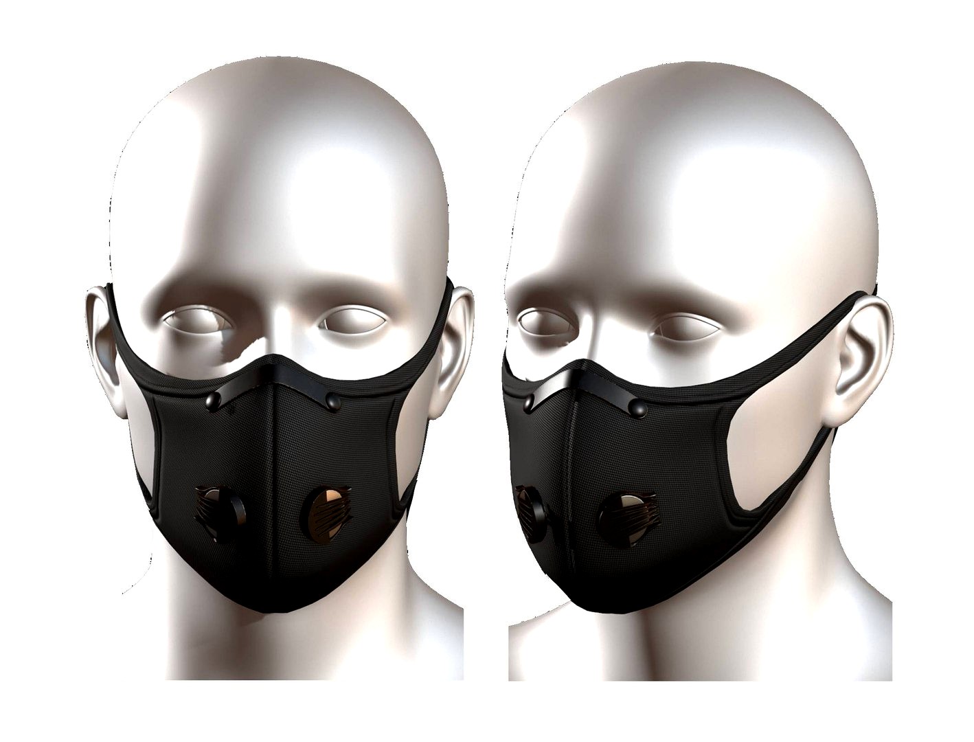 Gas mask fabric futuristic technology