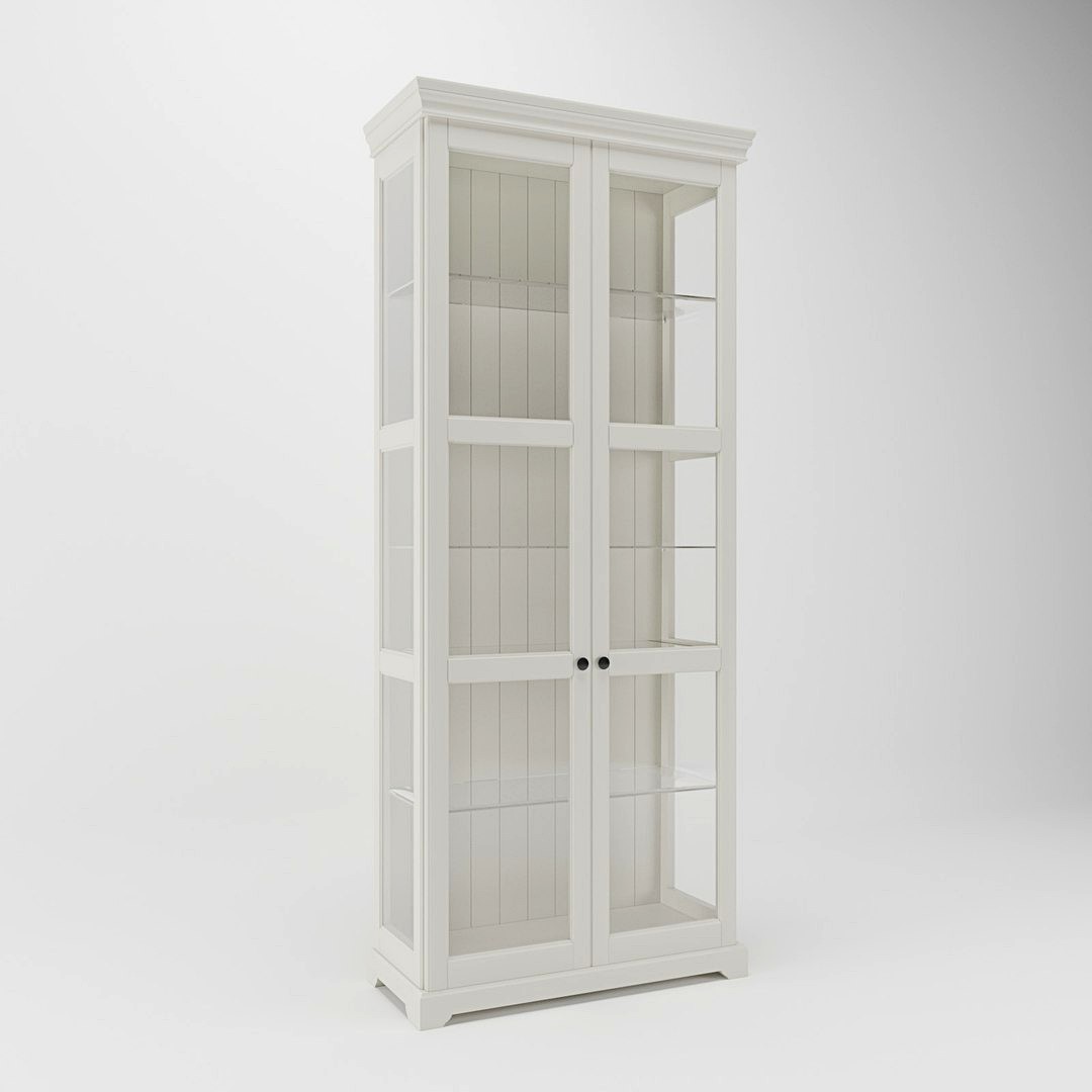 White bookcase
