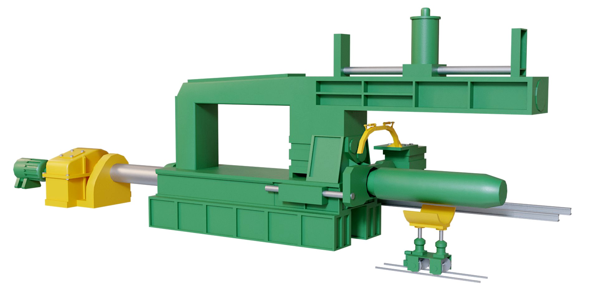 Metal sheet winding machine