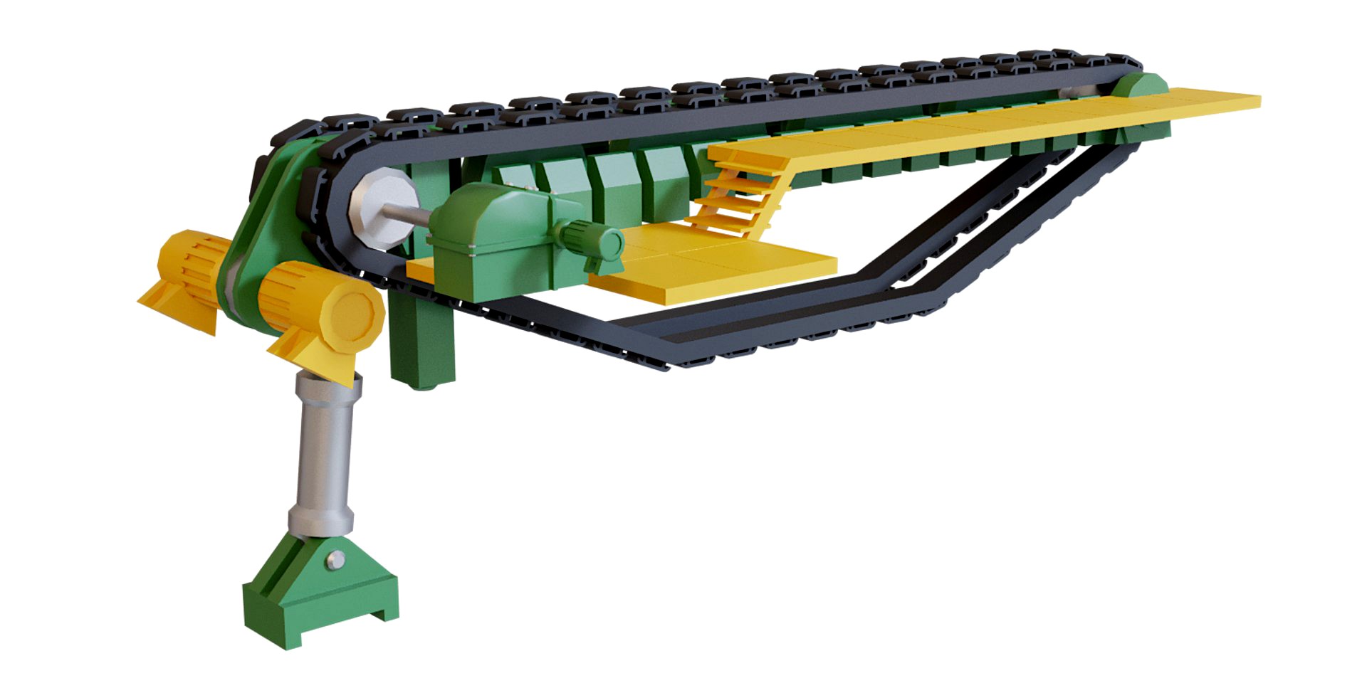 Belt conveyor for metal roll