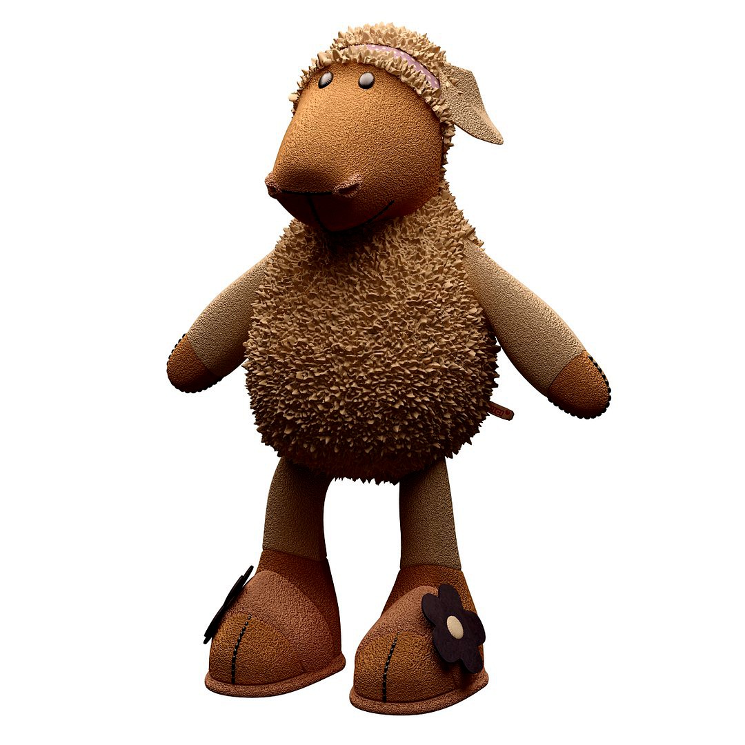 Toy Sheep (Nici) (NOT RIGGED)
