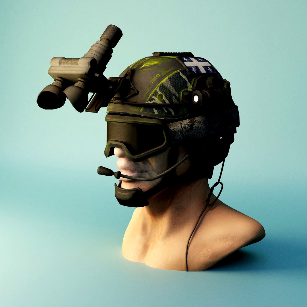 Military helmet