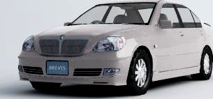 Toyota Brevis 3D Model