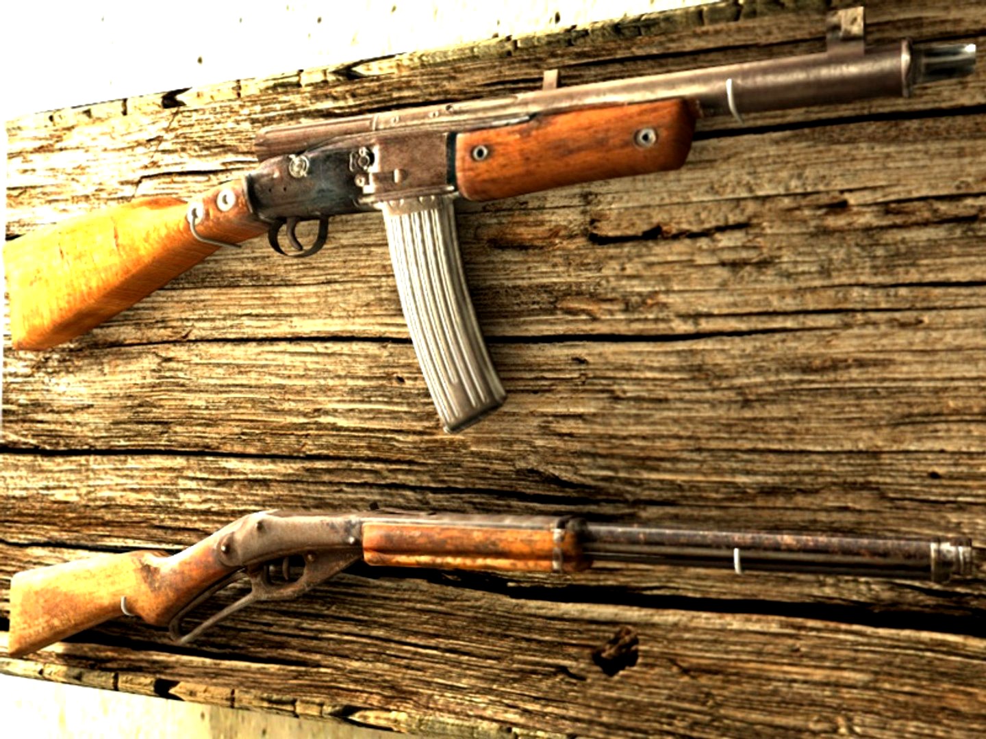 guns