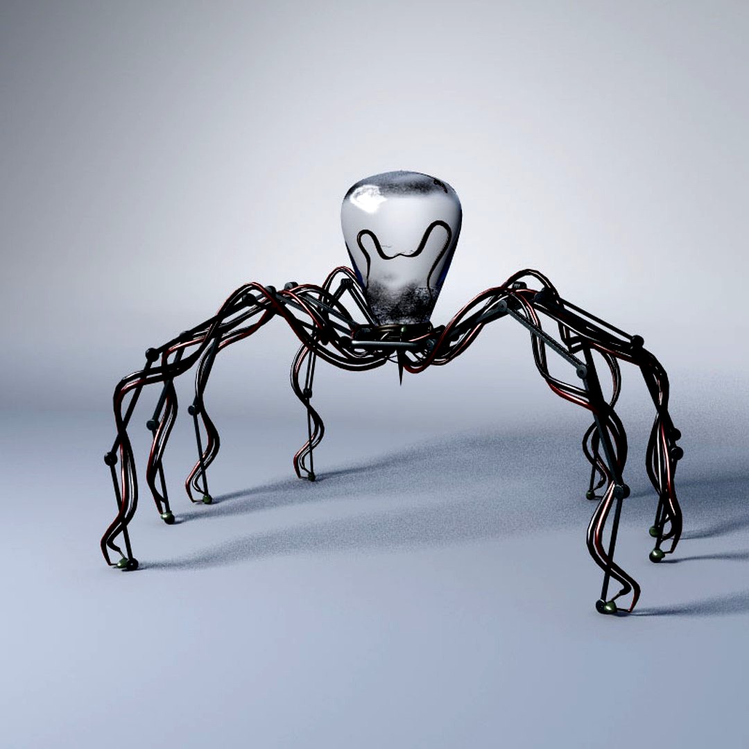 Mechanic robot spider