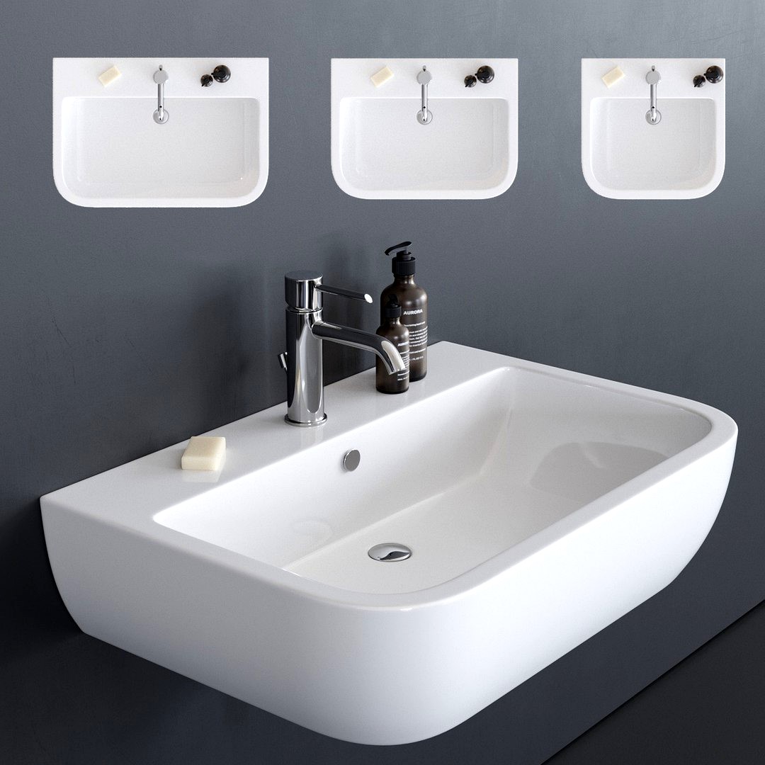 GALASSIA SA02 Washbasin art. 9921 art. 9922 art. 9923