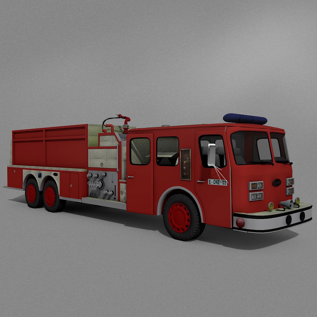 E-One Fire Engine
