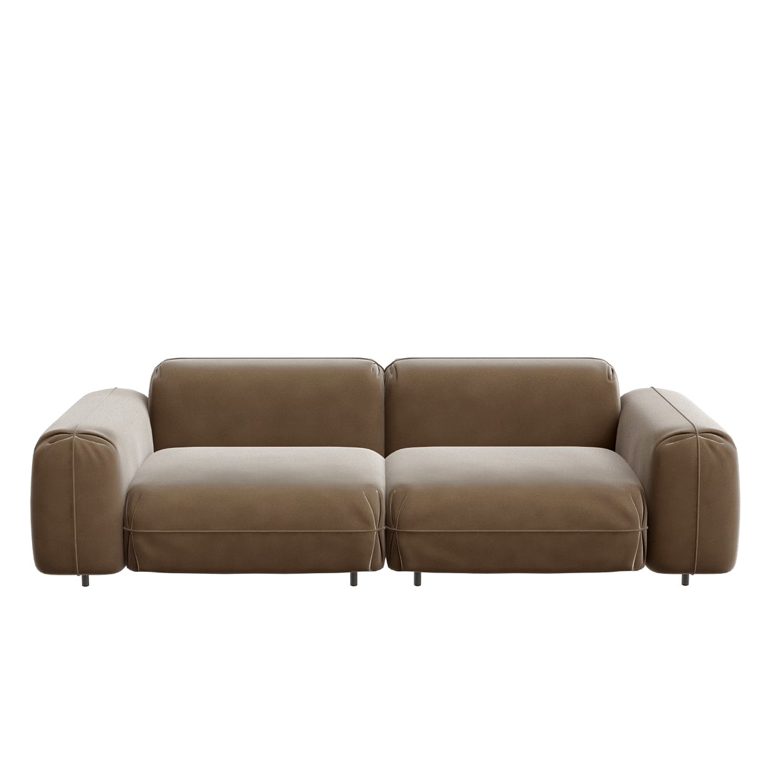 Tokio Soft Sectional modular leather sofa Arflex