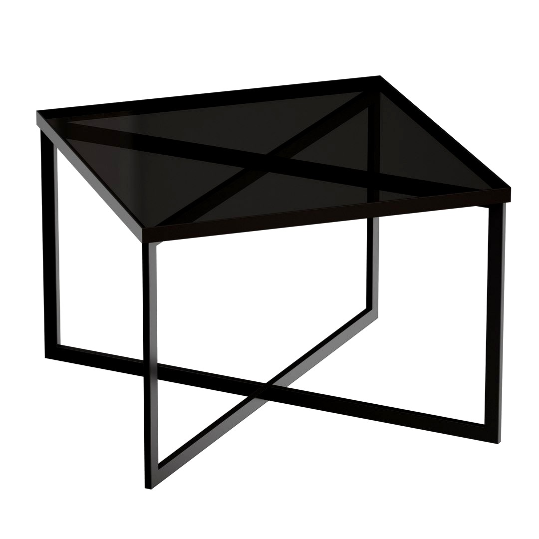Gibson Smoke Glass Bunching Table