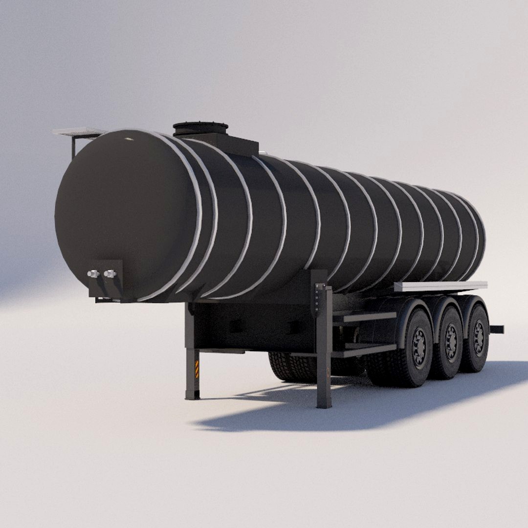 Petrol semi-trailer