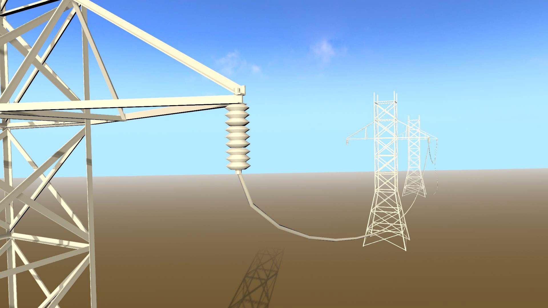 Destroyed Hydro Towers 01