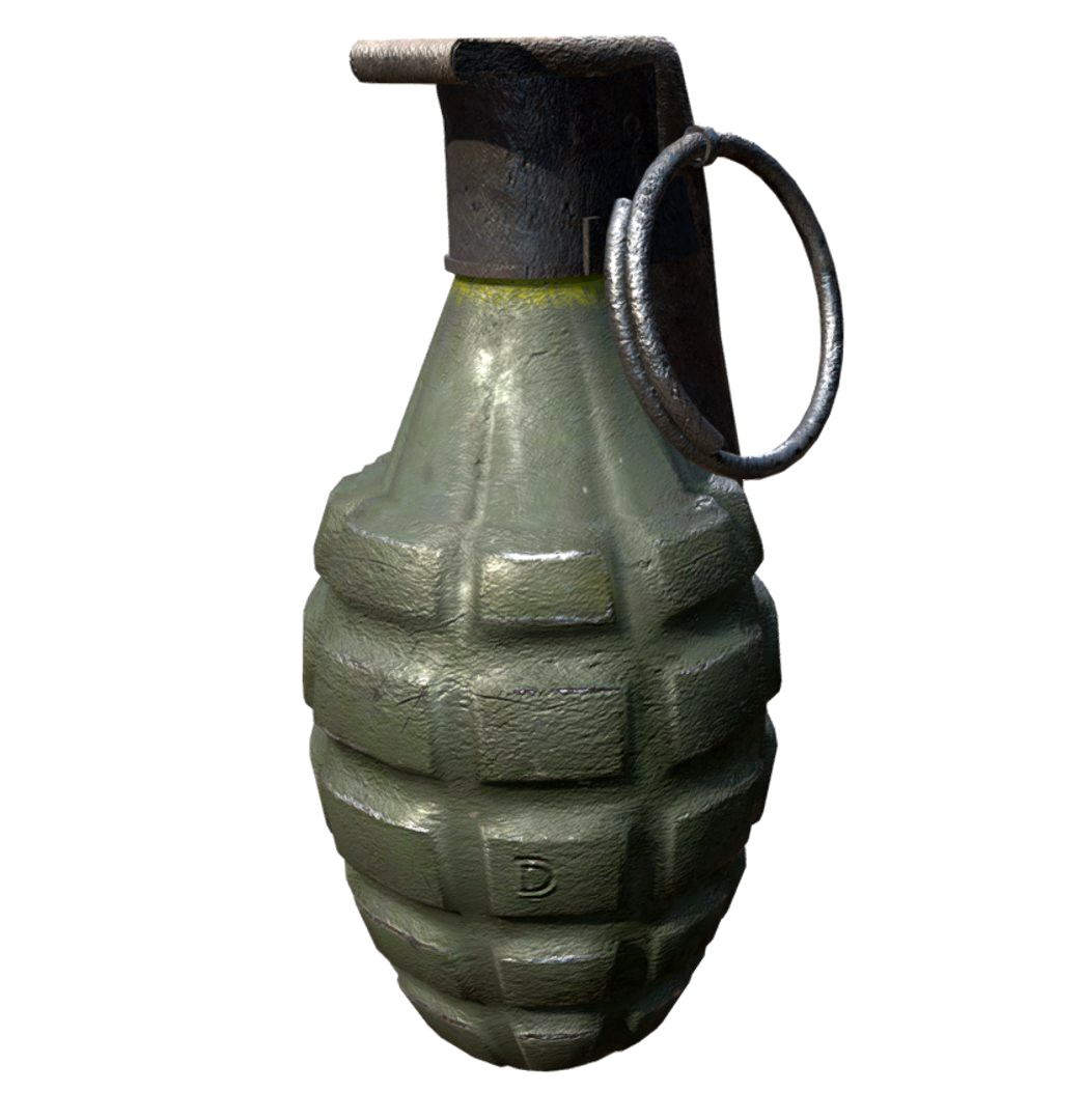 M2 Grenade low poly