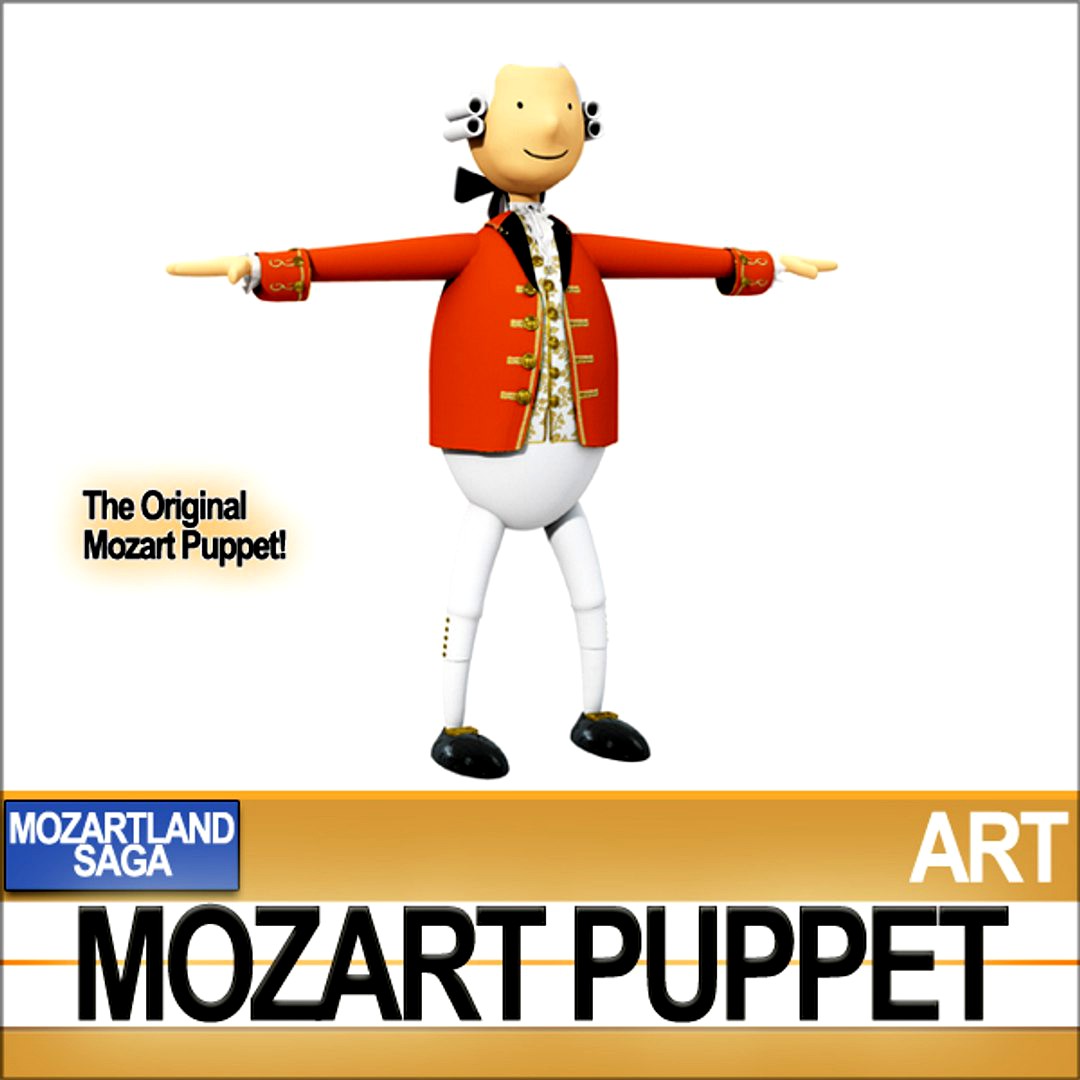 Mozart Puppet