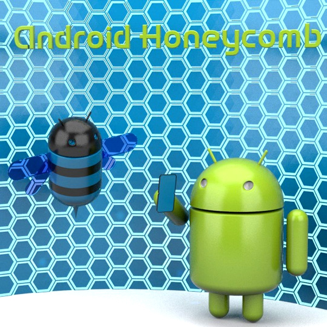 Google Android Honeycomb Characters