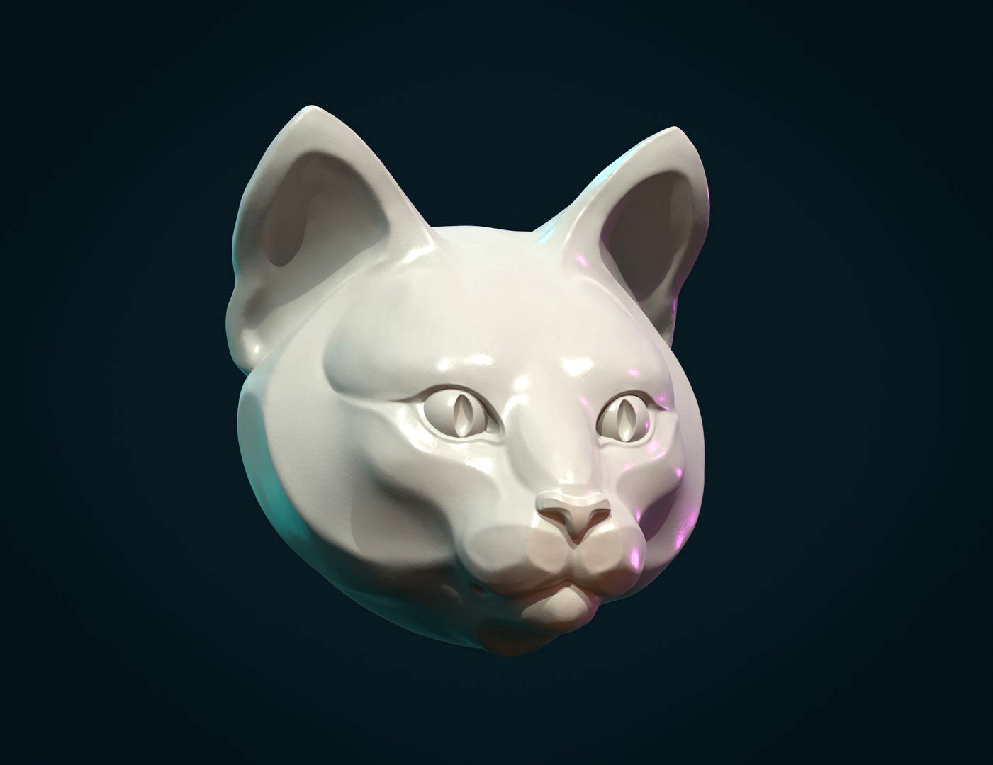 Printable Cat Head