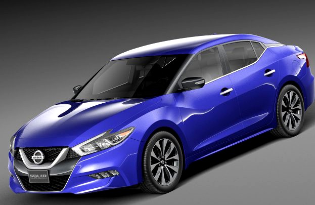 Nissan Maxima 2016 3D Model