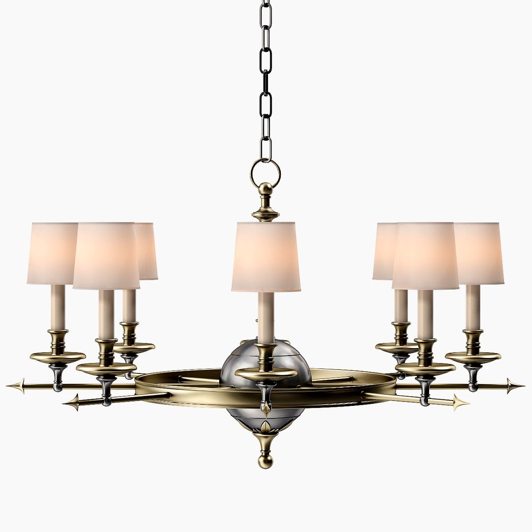 Circa Lighting Leaf And Arrow Chandelier