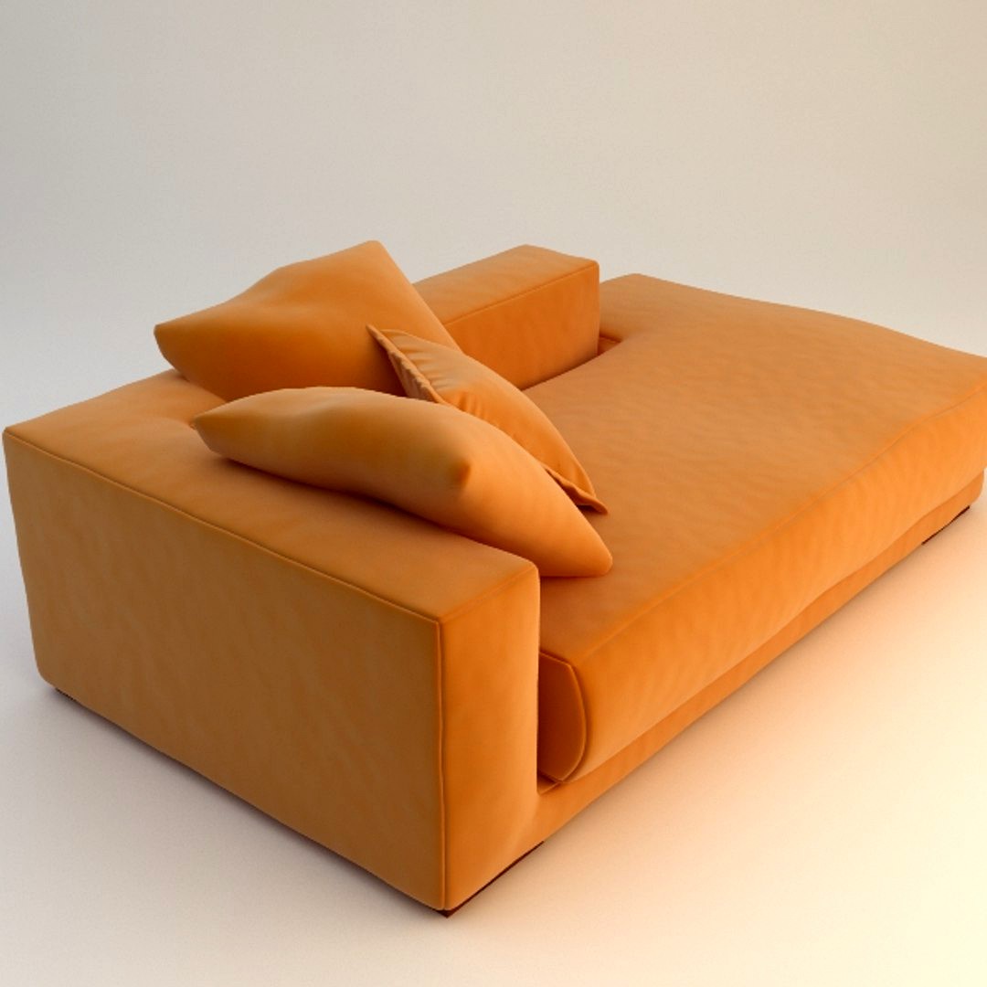 Orange Sofa Daybed