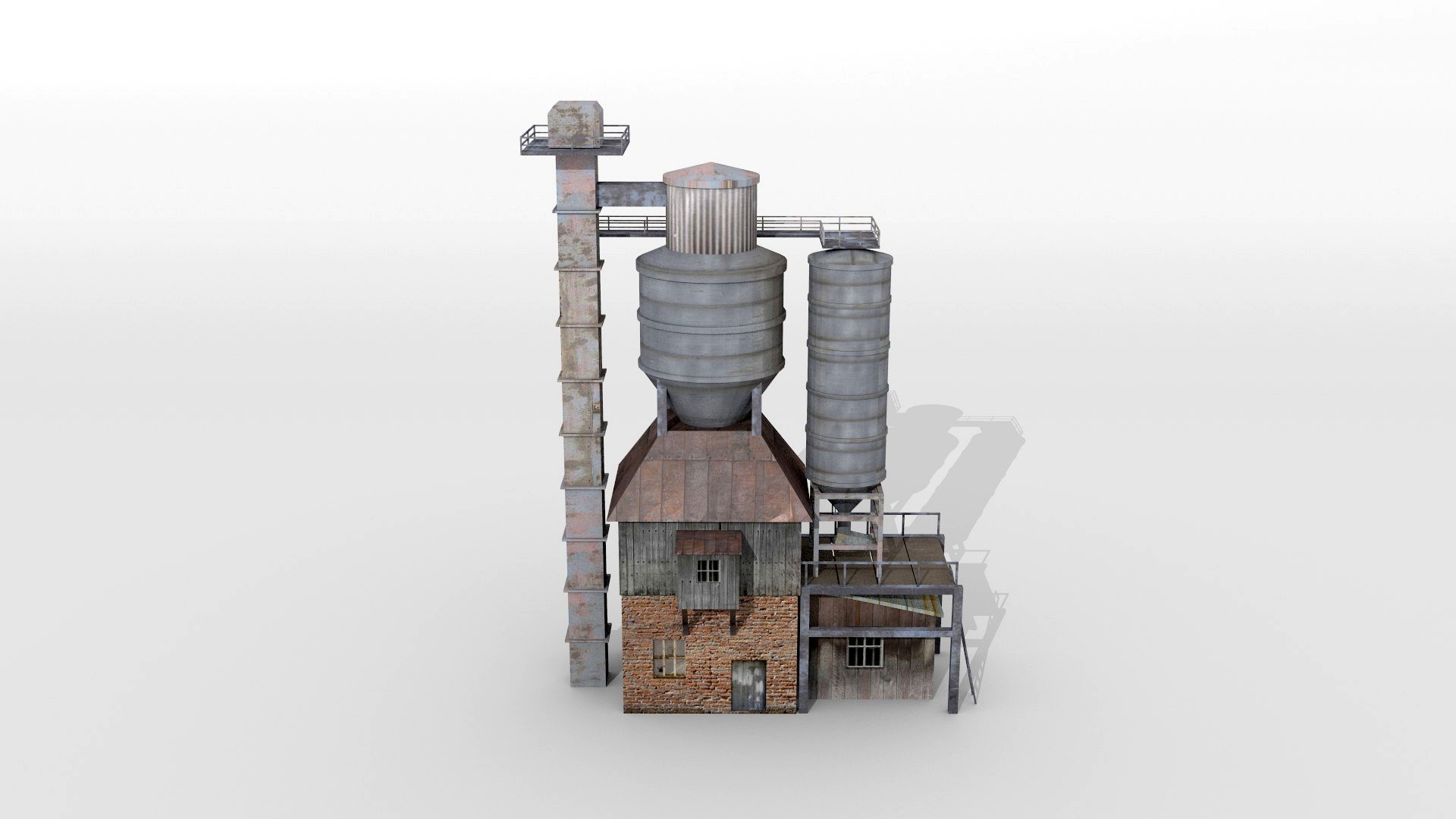 Concrete mixing plant