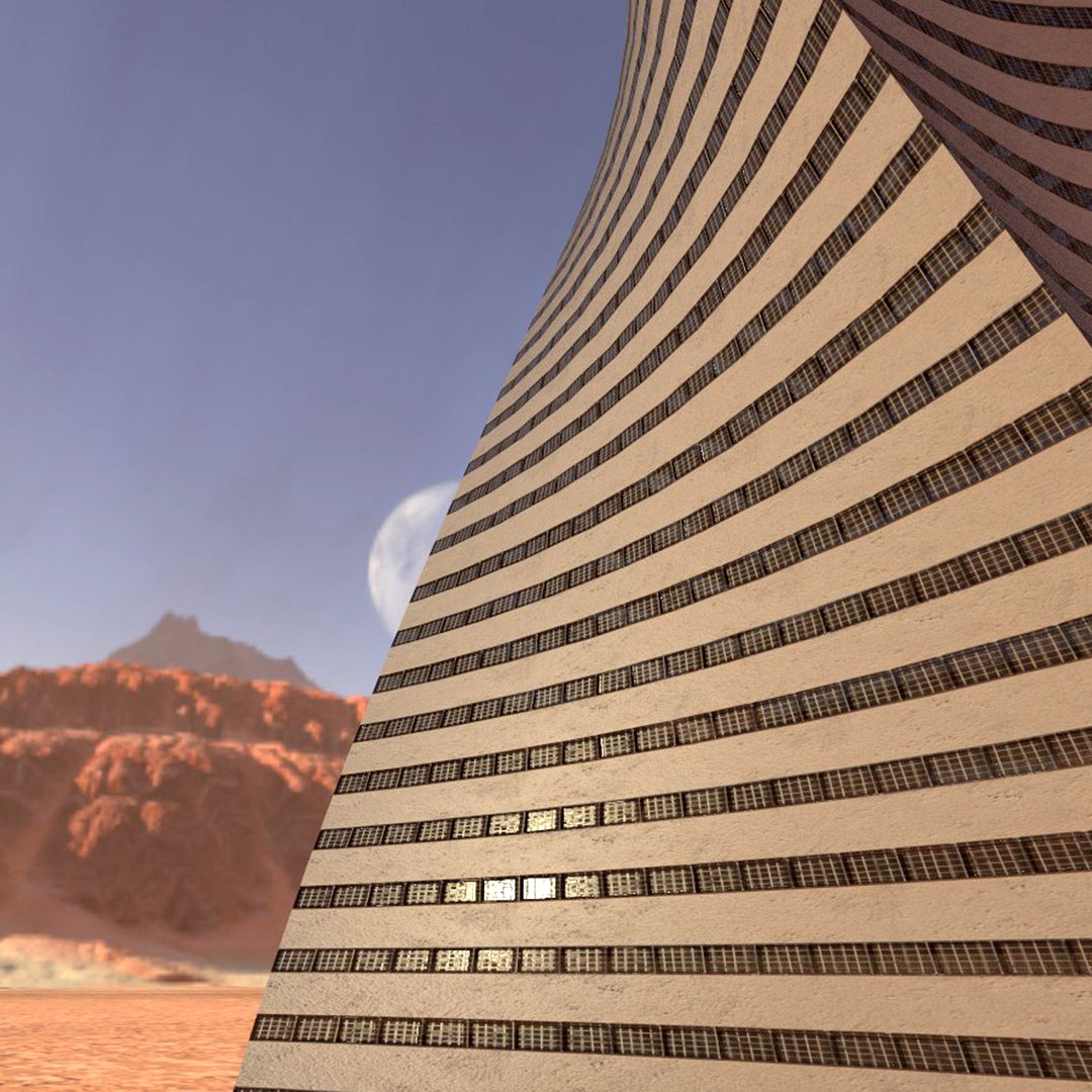 Post Apocalyptic building 4