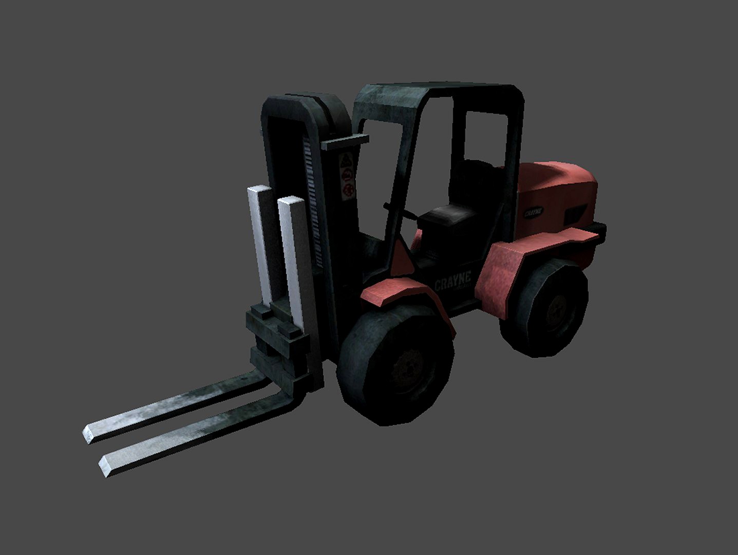 Low Detail Forklift