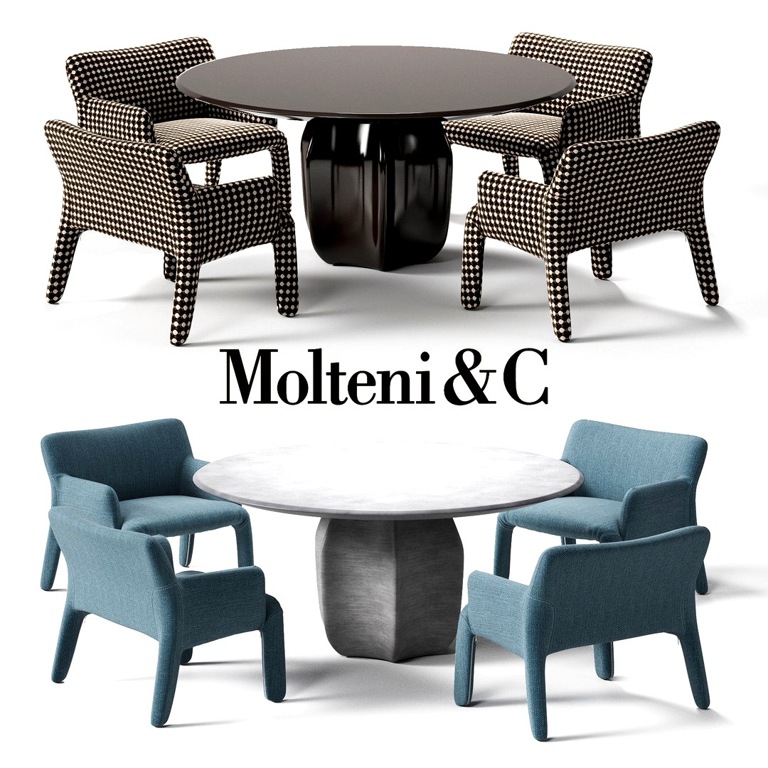 MOLTENI & C Glove-up Armchair