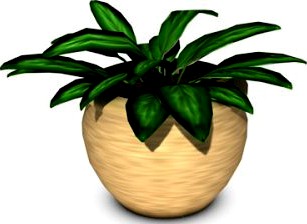 Potted plant 3D Model