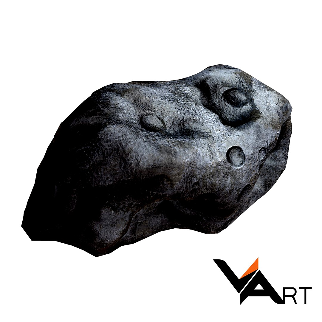 Asteroid low poly