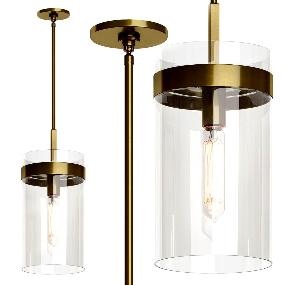 RAVELLE PENDANT brass