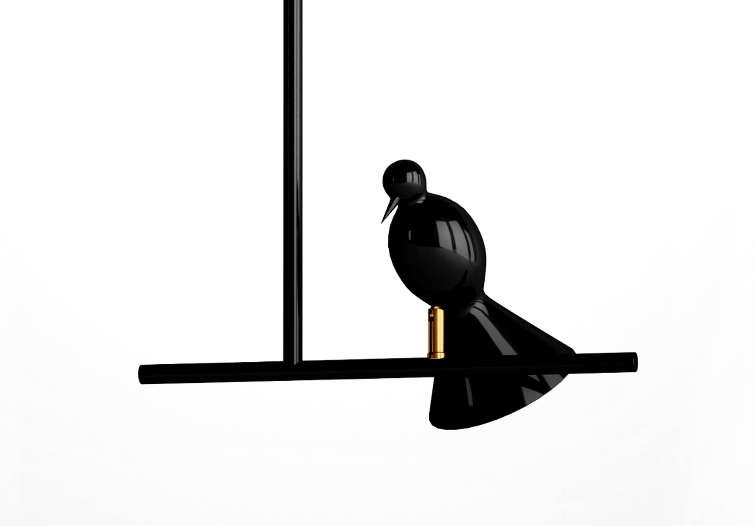 Hanging Lamp Alouette Bird