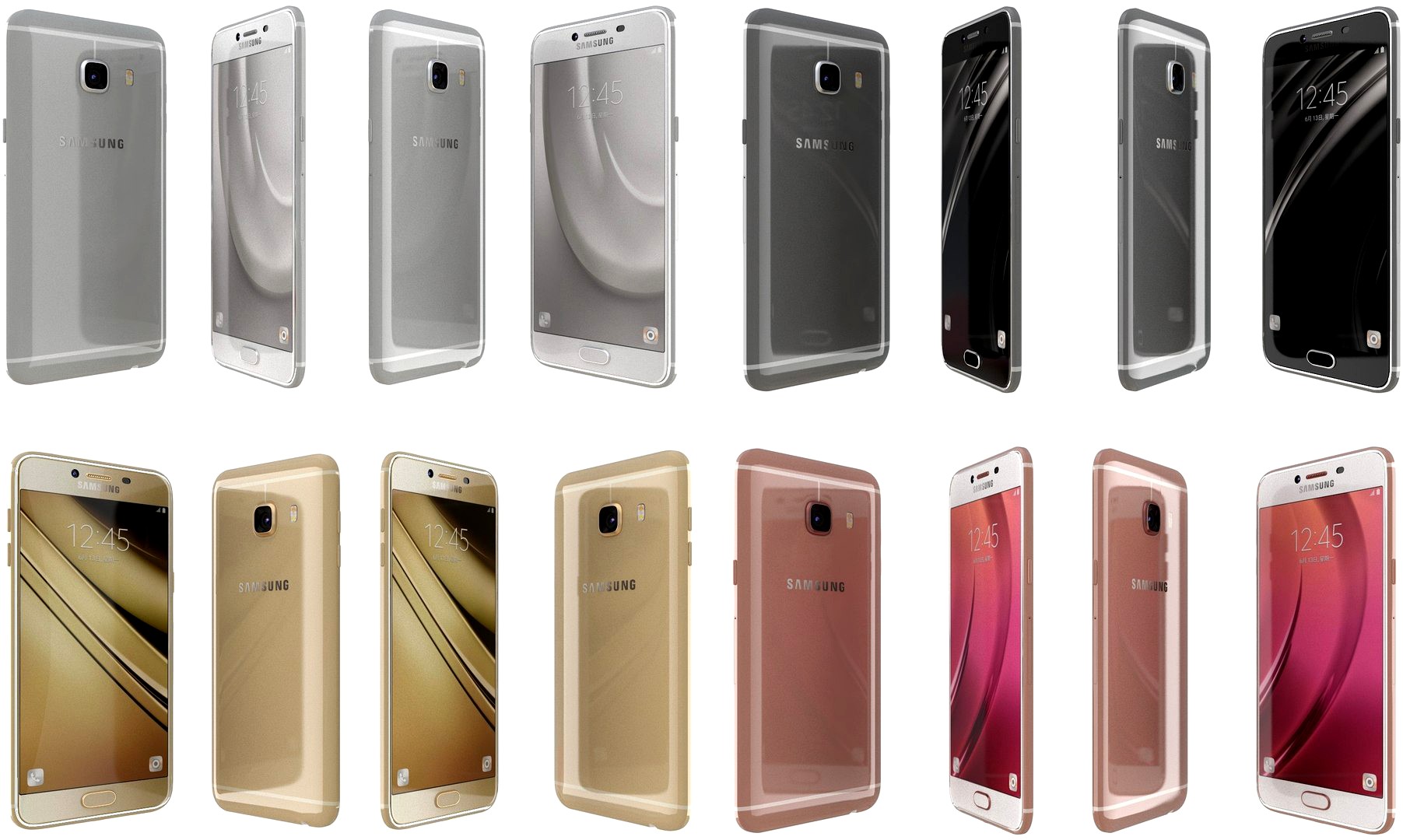 Samsung Galaxy C5 All Colours