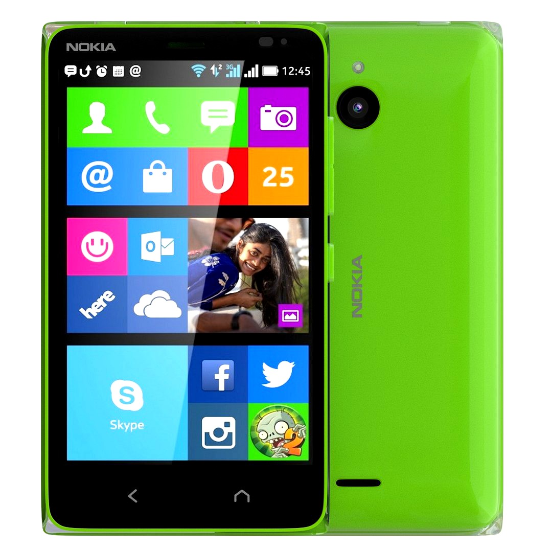 Nokia X2 Dual SIM Glossy green