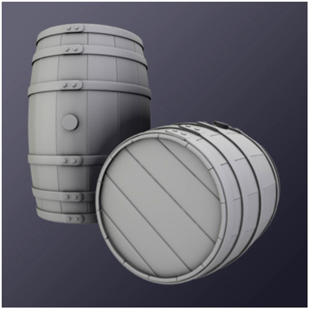 Wooden Barrel (HD)