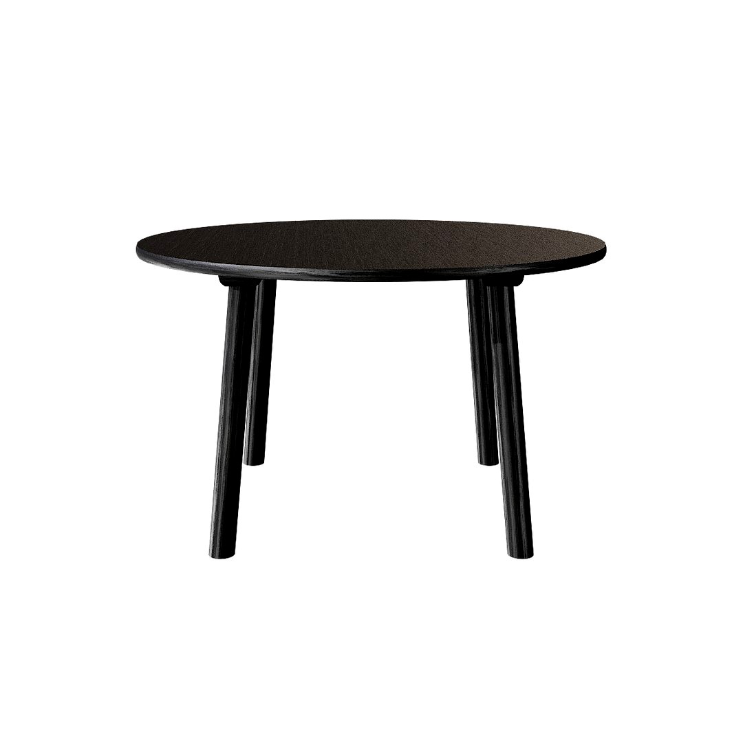 TARO TABLE- 6121-Black ash wood