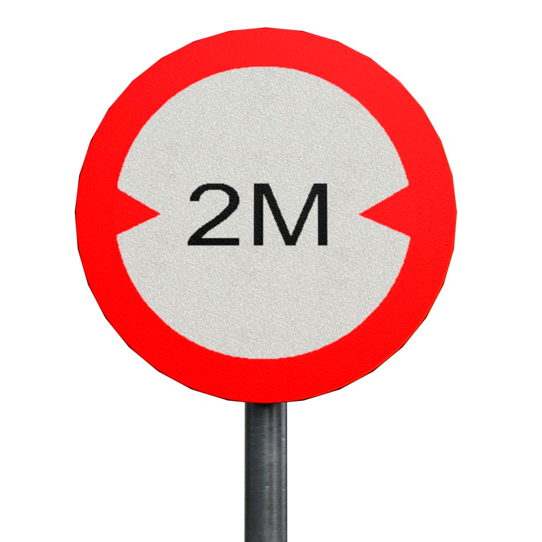 Width Limitroadsign