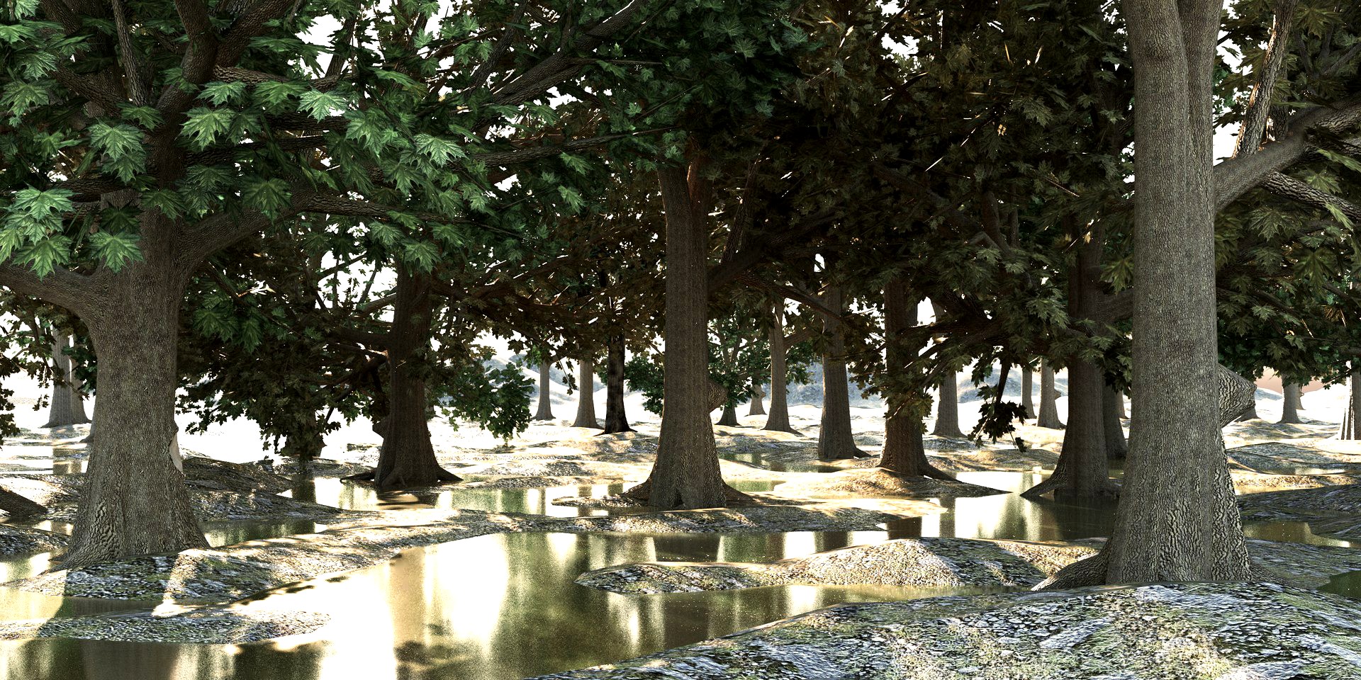 Maple tree 10 types lowpoly
