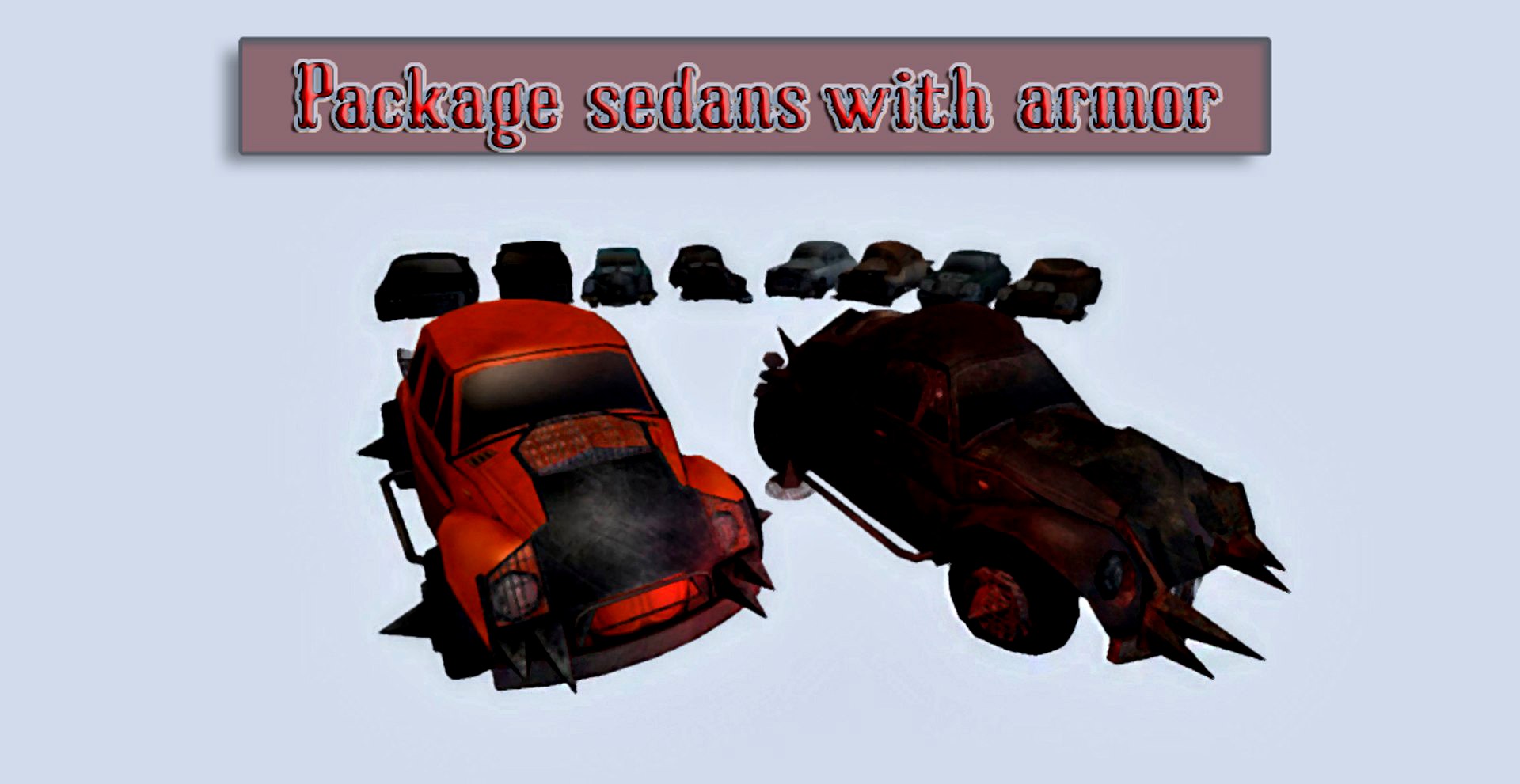 Package sedans with armor