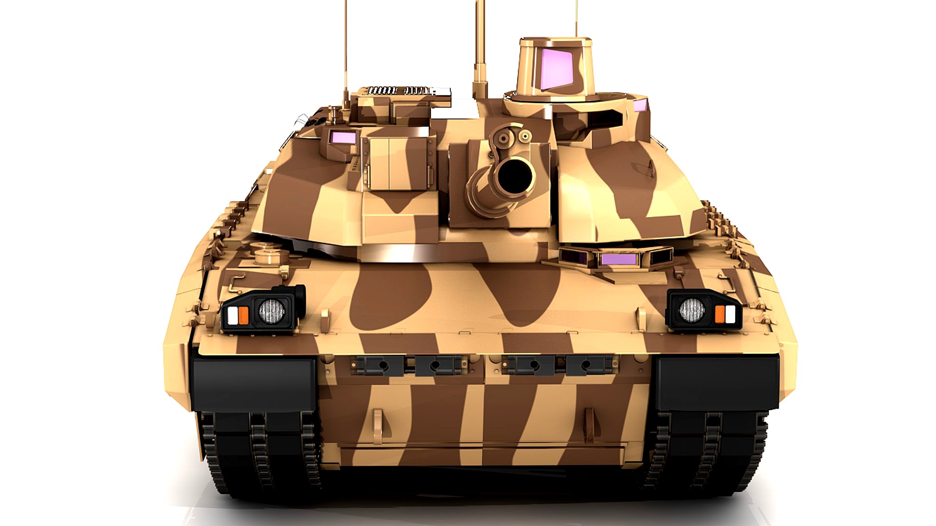 AMX-56 Leclerc 3D model