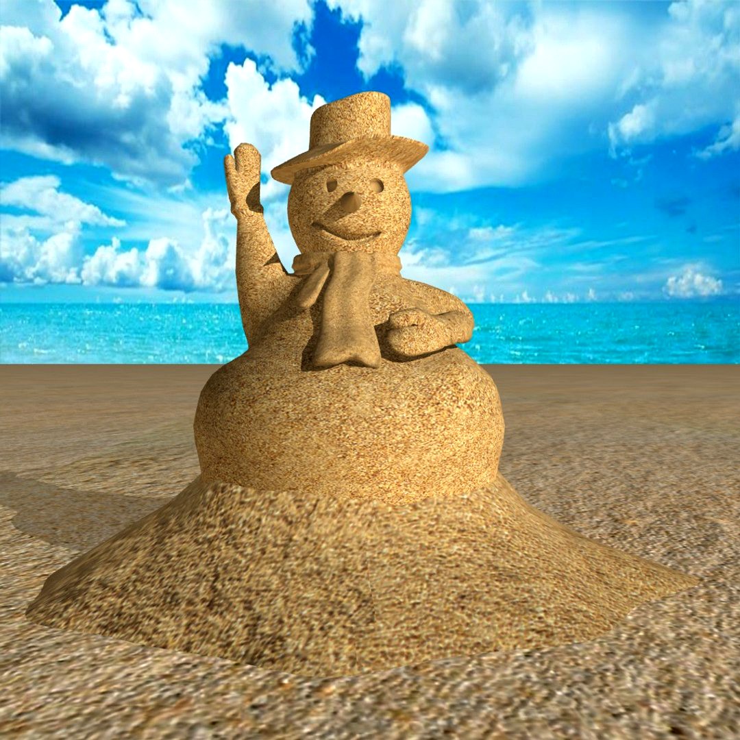 Sand sculpture