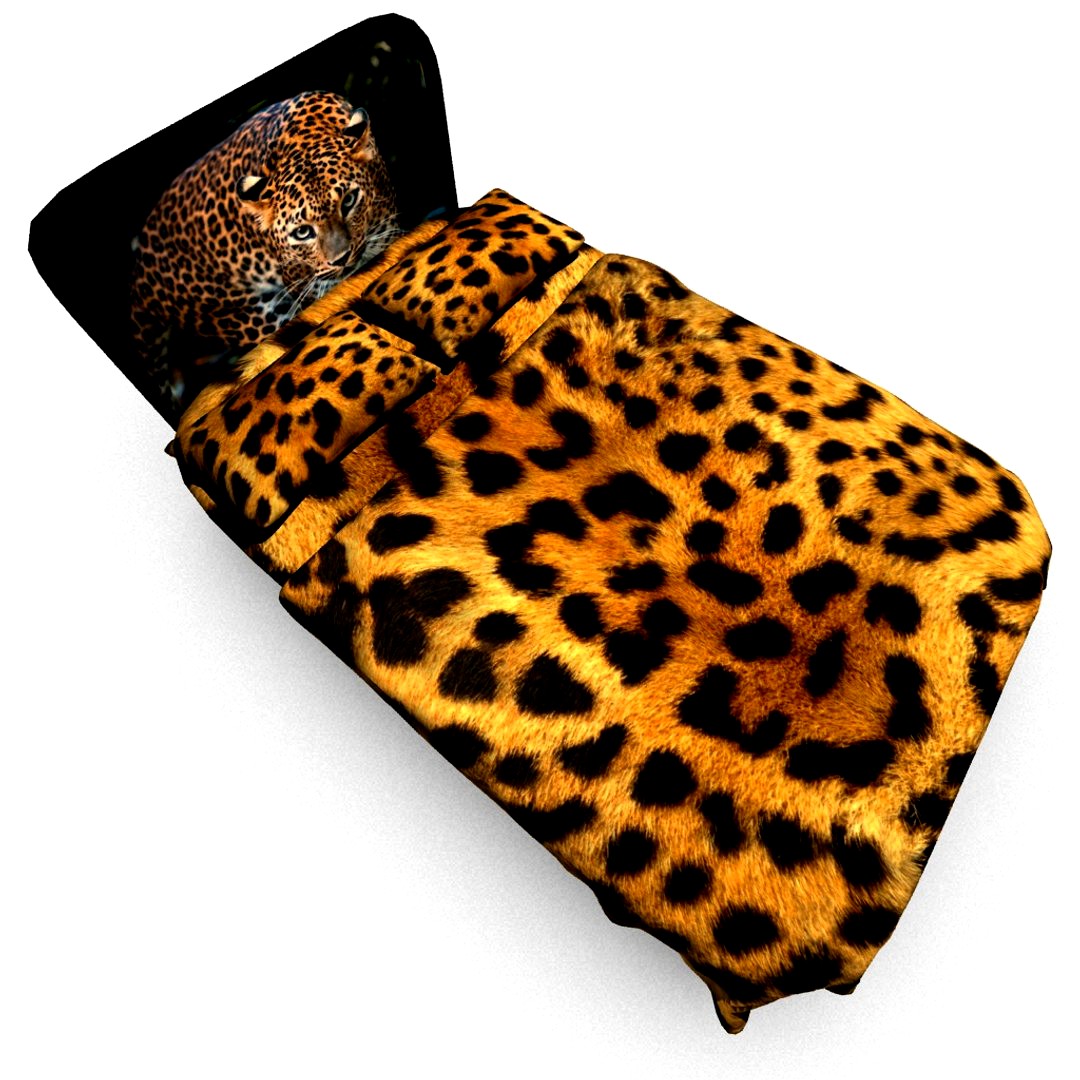 Leopard bed
