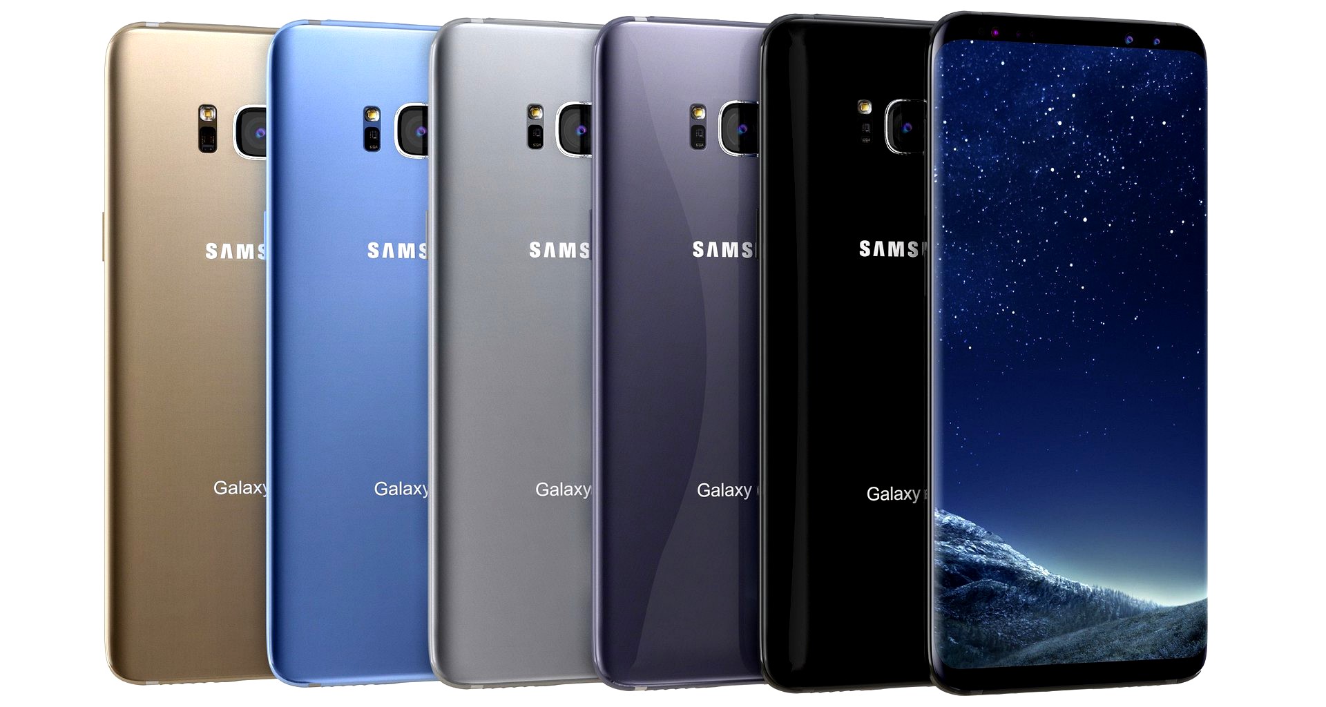 Samsung Galaxy S8 Plus All Colors