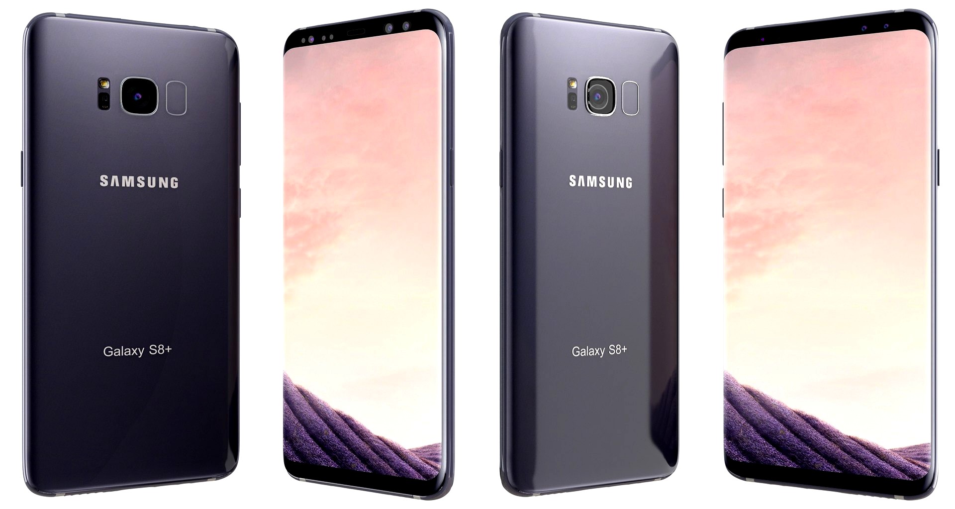 Samsung Galaxy S8 Plus Orchid Gray