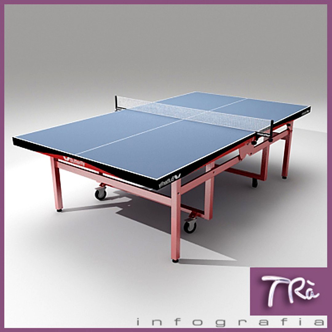 PING PONG TABLE BUTTERFLY WHEELS